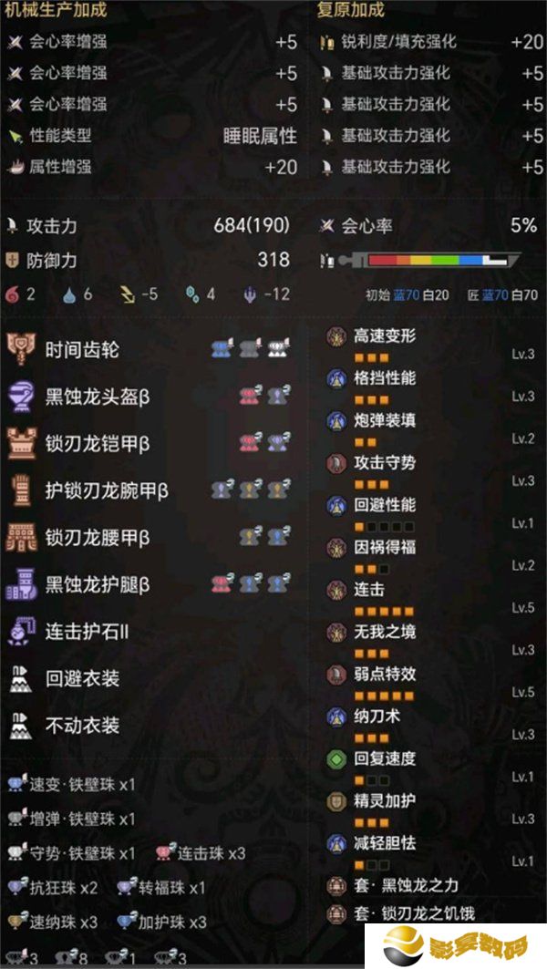 怪物猎人荒野盾斧怎么配装 盾斧毕业配装推荐