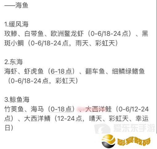 心动小镇海鱼钓鱼在哪 心动小镇海鱼钓鱼位置一览