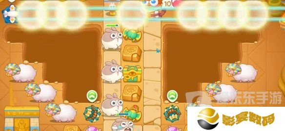 保卫萝卜4法老归来第63关怎么过 法老归来第63关通关指南