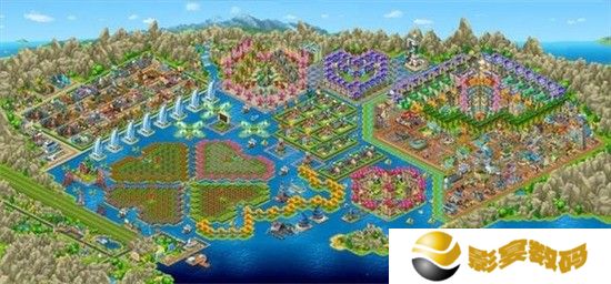 梦想城镇最完美布局高清大图 梦想城镇最完美布局全景图